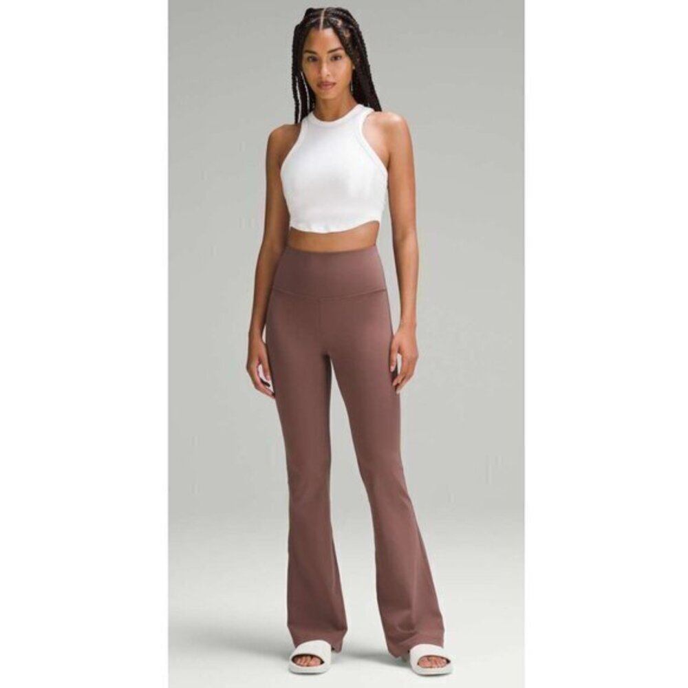 Lululemon Groove Nulu High-Rise Flared Pant Regular Dark Oxide 6